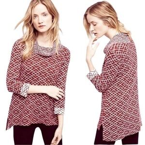 Moth Anthropologie Galena Cowl Neck Alpaca Blend Sweater Size: S